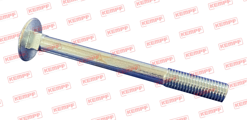 22150 KEMPF Flachrundschraube mit Vierkantansatz M6x20